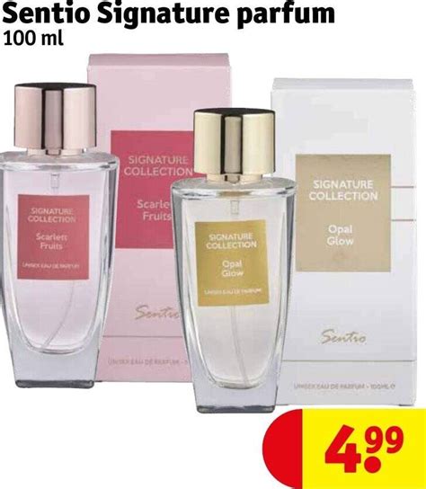 Sentio Signature parfum 100ml aanbieding bij Kruidvat .